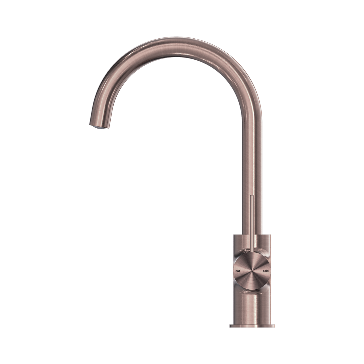 An image of Nero Tapware Mecca Kitchen Mixer Brushed Bronze
