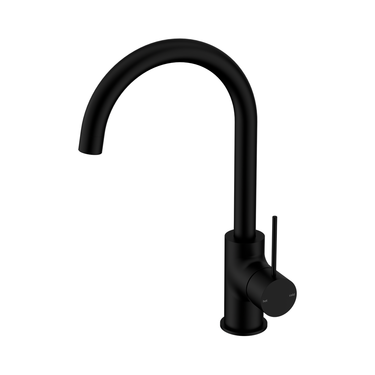 An image of Nero Tapware Mecca Kitchen Mixer Matte Black