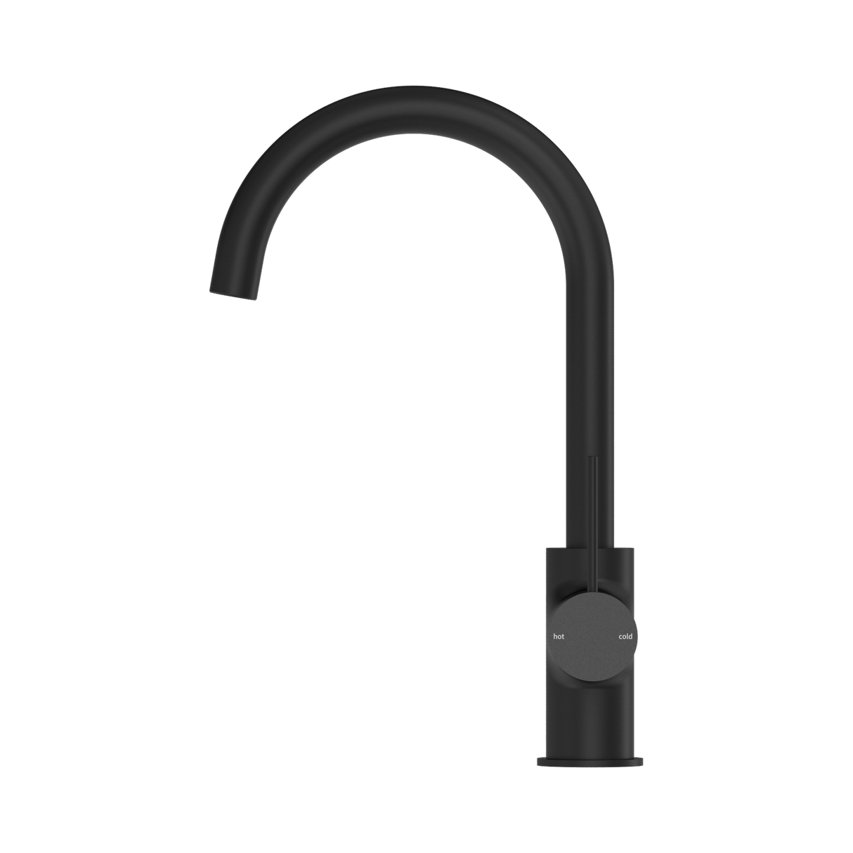 An image of Nero Tapware Mecca Kitchen Mixer Matte Black
