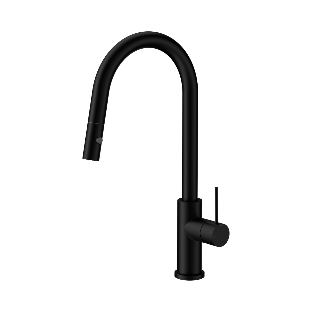 An image of Nero Tapware Mecca Pull Out Sink Mixer With Vegie Spray Function Matte Black