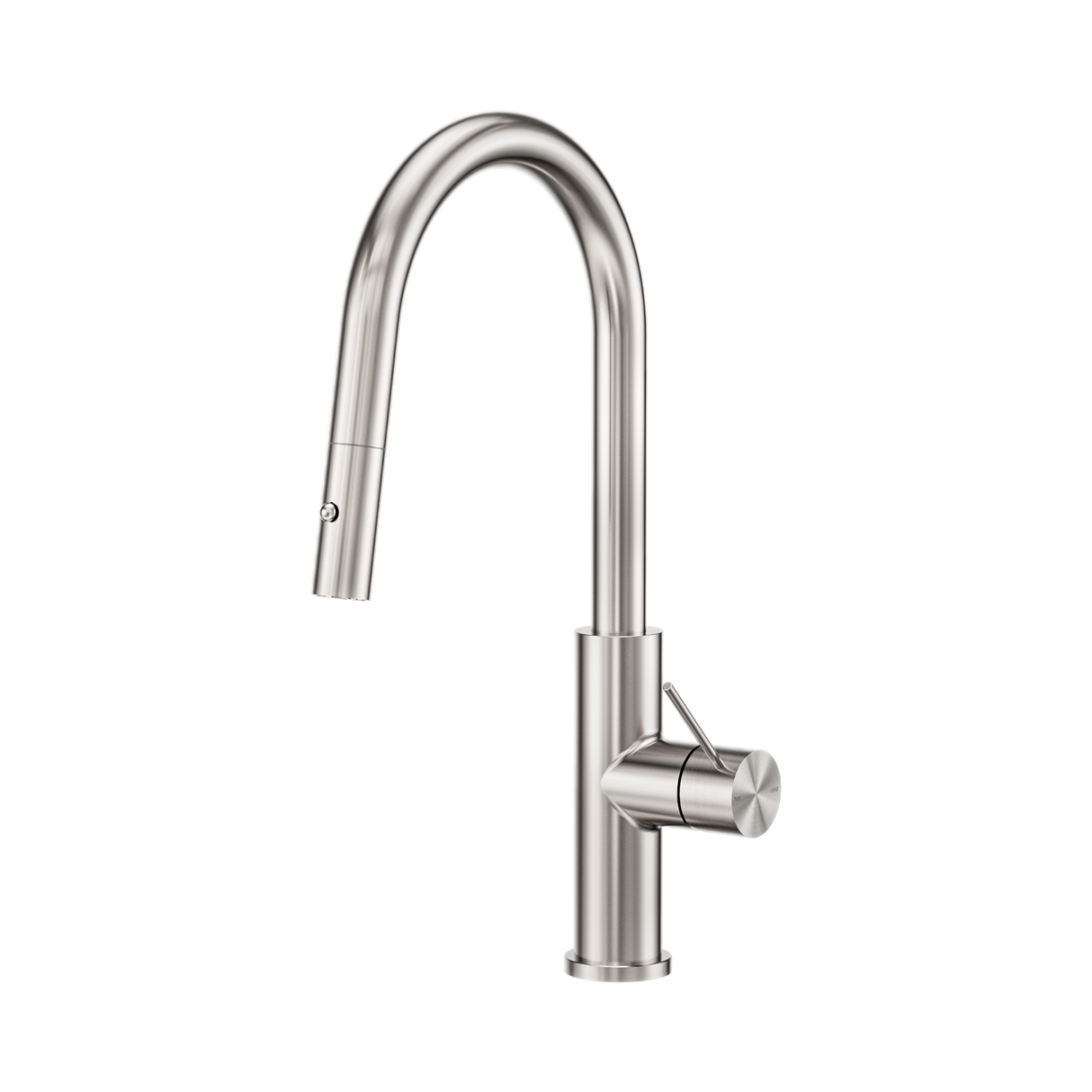An image of Nero Tapware Mecca Smart Sensor Pull Out Kitchen Mixer Brushed Nickel