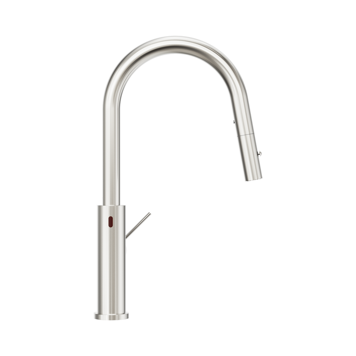 An image of Nero Tapware Mecca Smart Sensor Pull Out Kitchen Mixer Brushed Nickel
