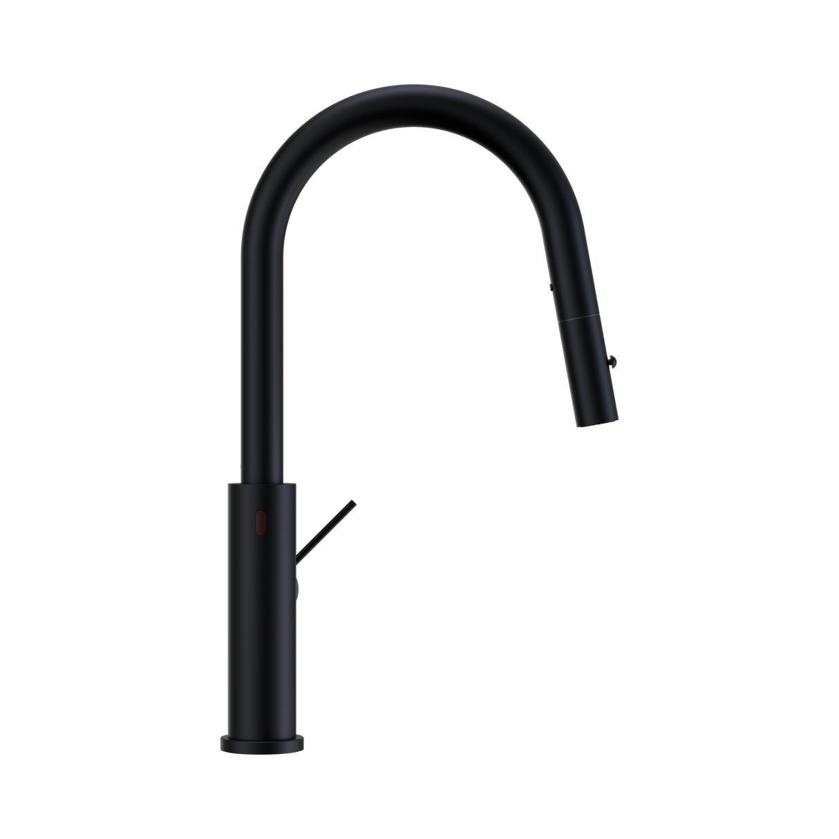 An image of Nero Tapware Mecca Smart Sensor Pull Out Kitchen Mixer Matte Black