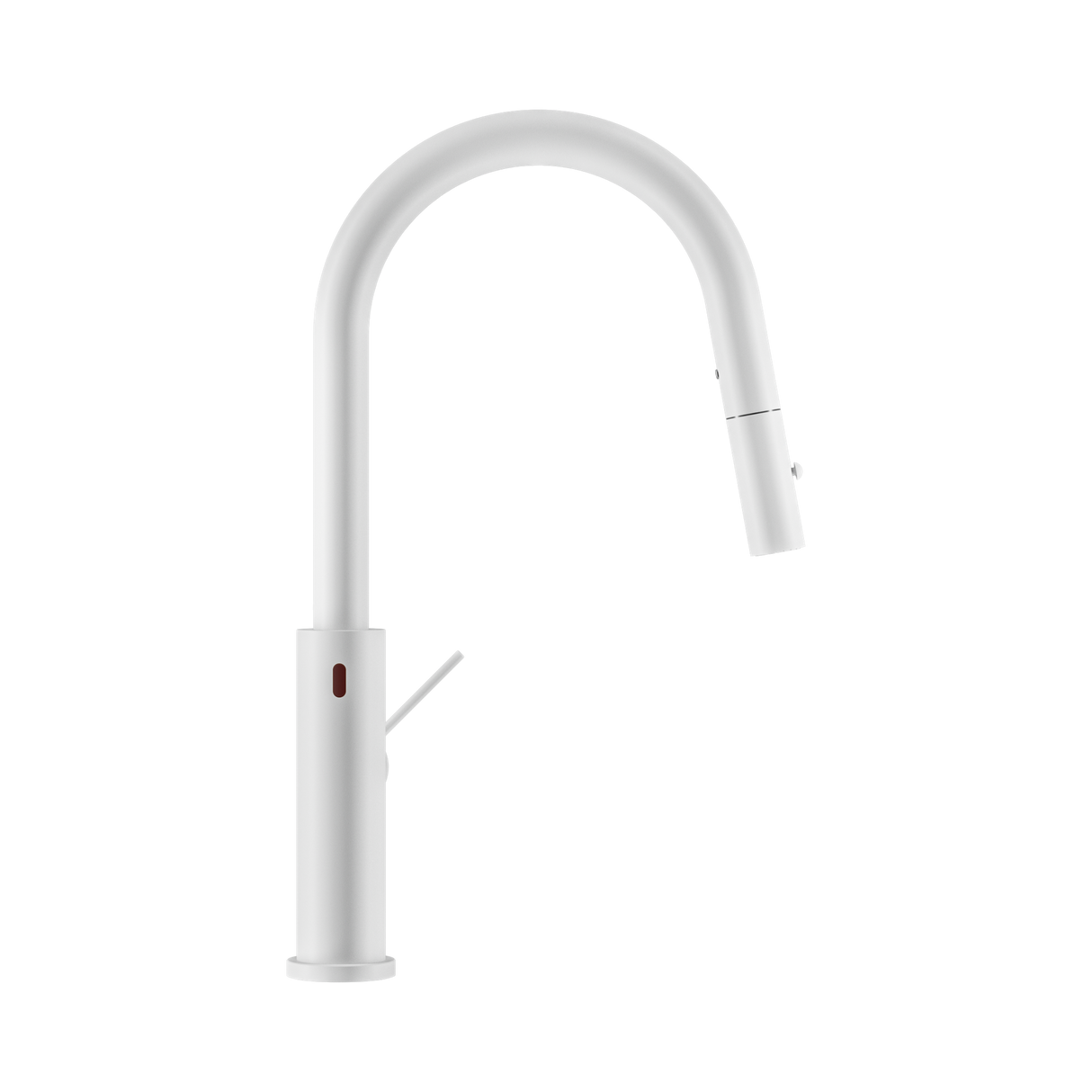 An image of Nero Tapware Mecca Smart Sensor Pull Out Kitchen Mixer Matte white