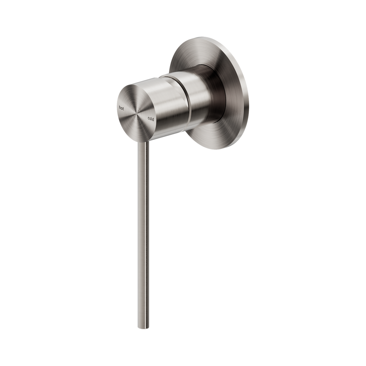 An image of Nero Tapware Mecca Care Shower Mixer Brushed Nickel