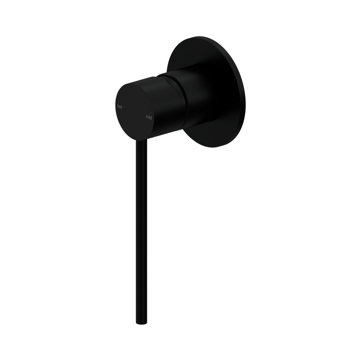 An image of Nero Tapware Mecca Care Shower Mixer Matte Black
