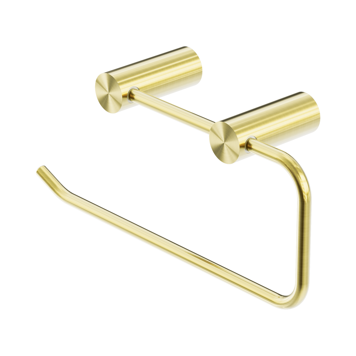 An image of Nero Tapware New Mecca Hand Towel Rail Brushed Gold