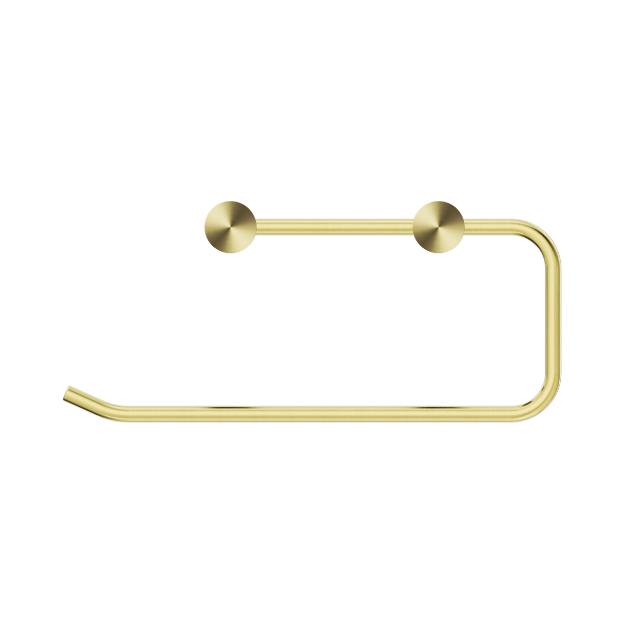An image of Nero Tapware New Mecca Hand Towel Rail Brushed Gold