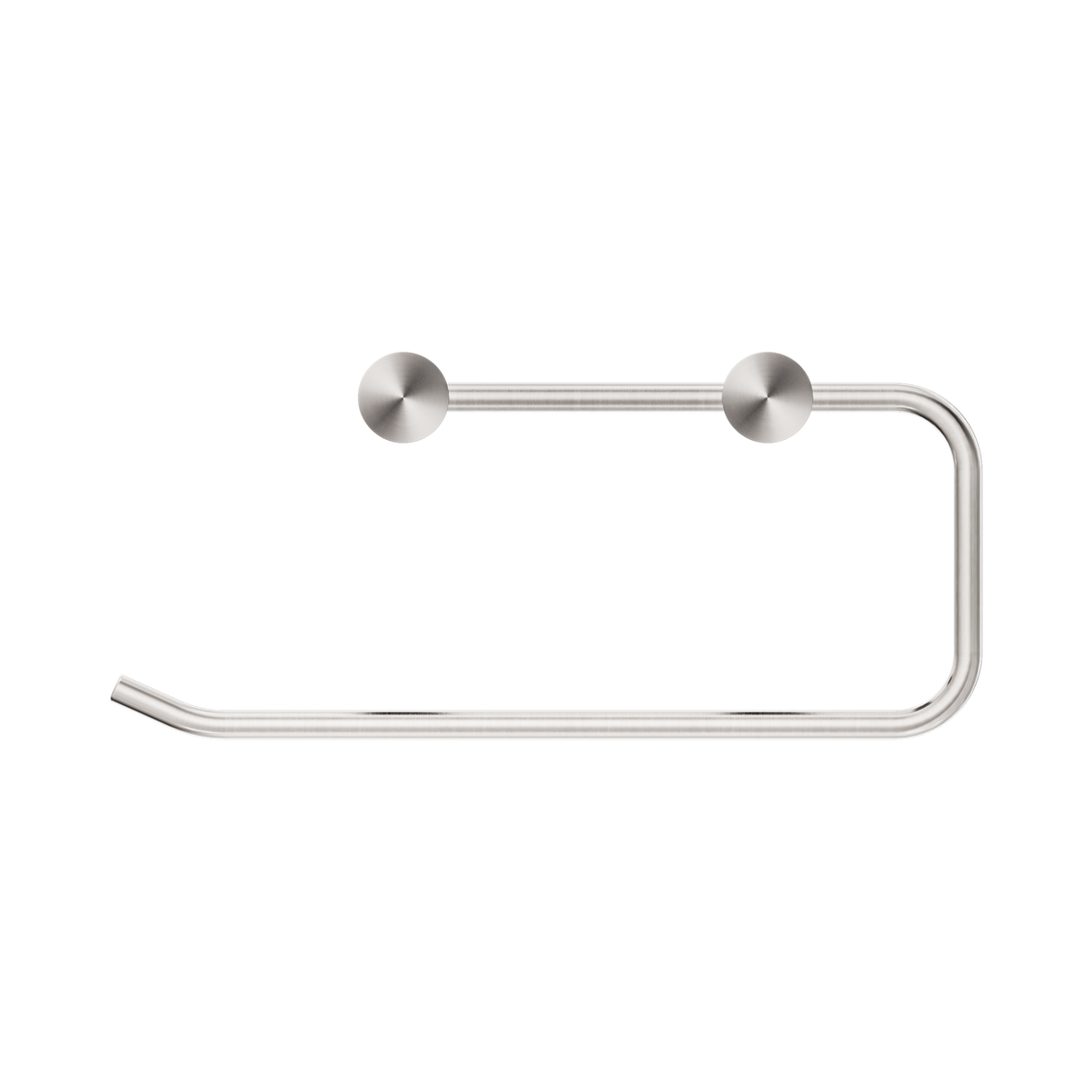An image of Nero Tapware New Mecca Hand Towel Rail Brushed Nickel