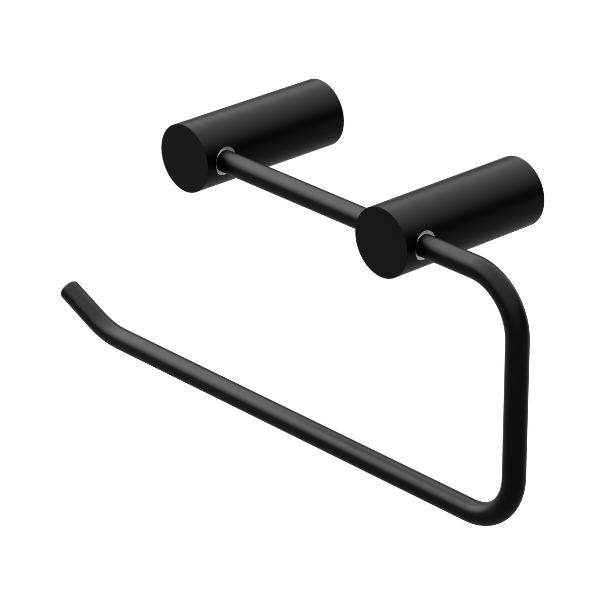 An image of Nero Tapware New Mecca Hand Towel Rail Matte Black
