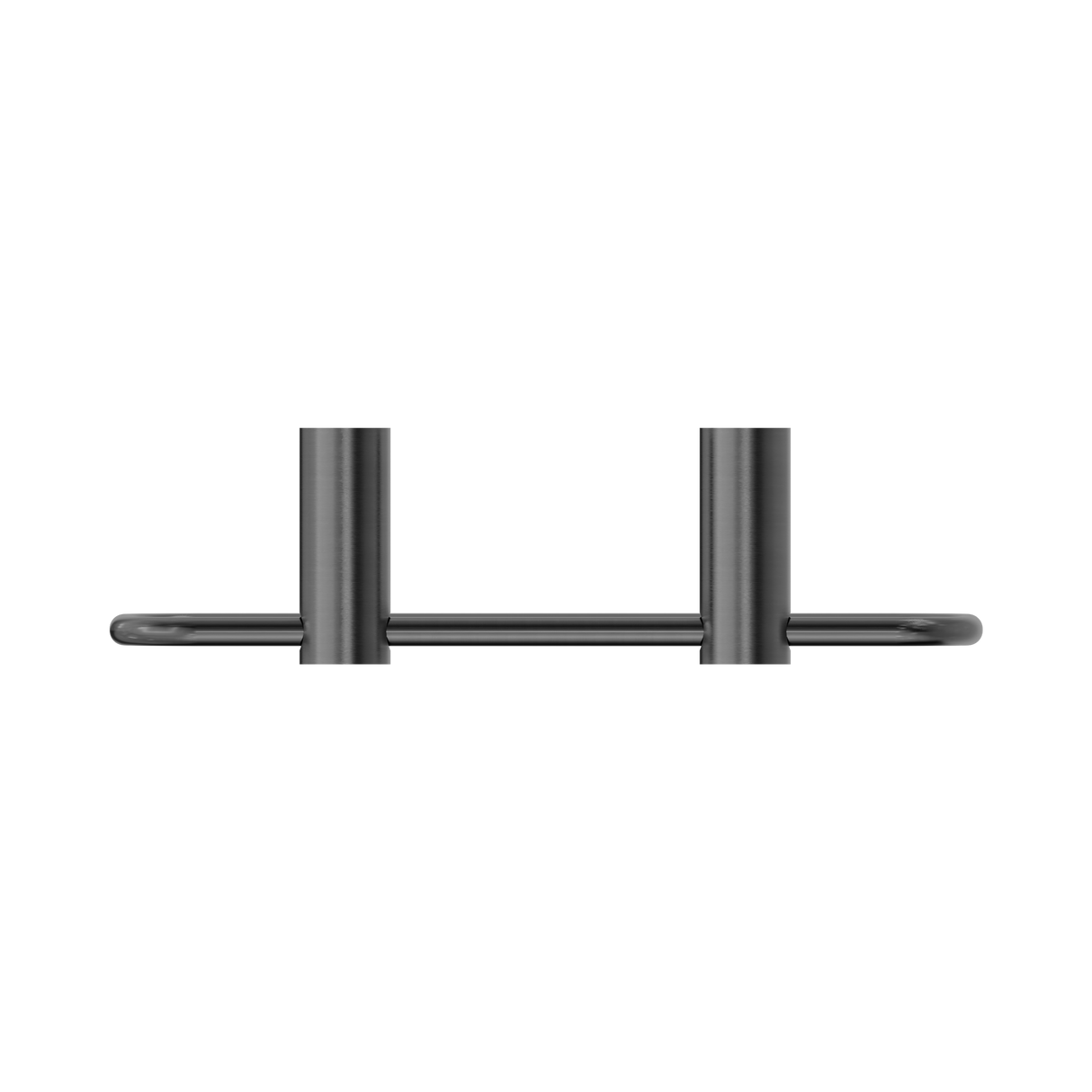 An image of Nero Tapware New Mecca Towel Ring Gun Metal