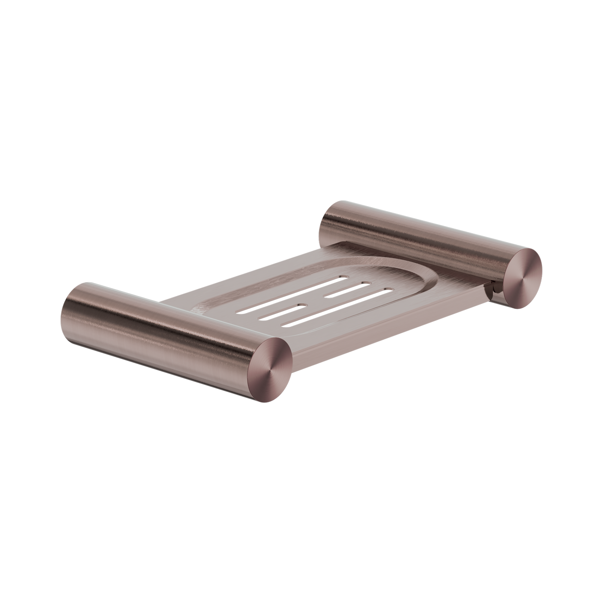 An image of Nero Tapware New Mecca Soap Dish Holder Brushed Bronze