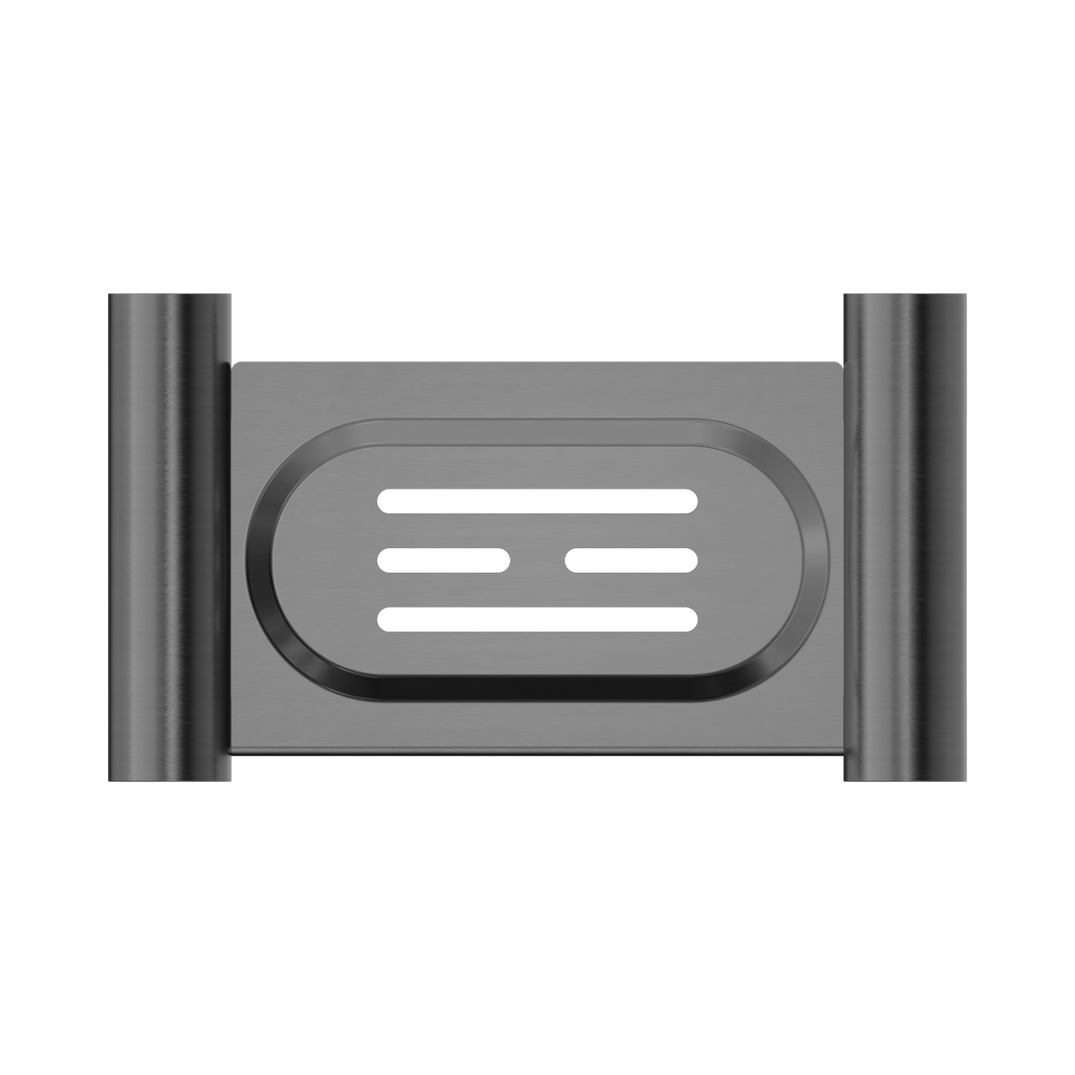 An image of Nero Tapware New Mecca Soap Dish Holder Gun Metal