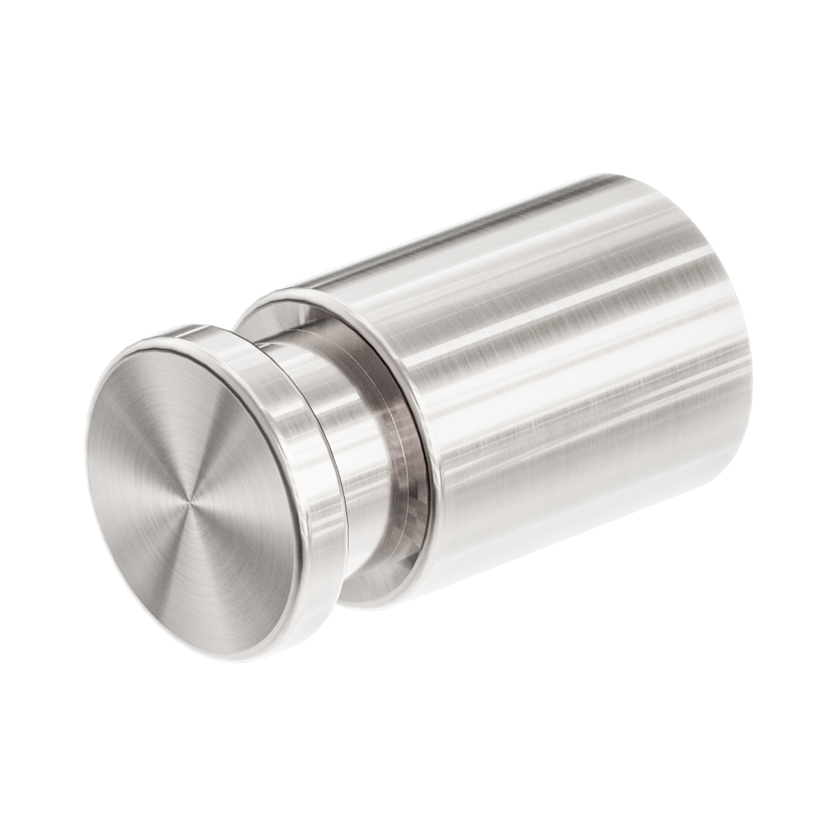 An image of Nero Tapware New Mecca Robe Hook Brushed Nickel
