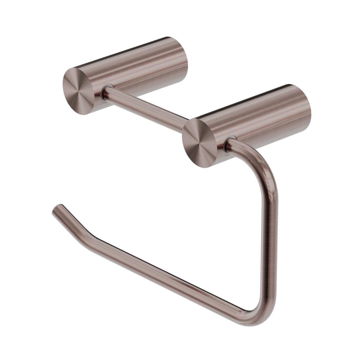 An image of Nero Tapware New Mecca Toilet Roll Holder Brushed Bronze