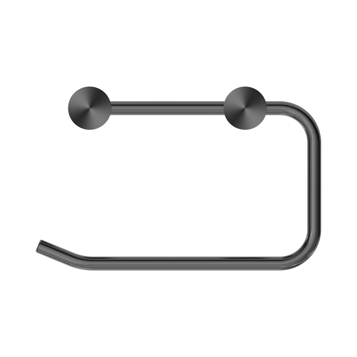An image of Nero Tapware New Mecca Toilet Roll Holder Gun Metal