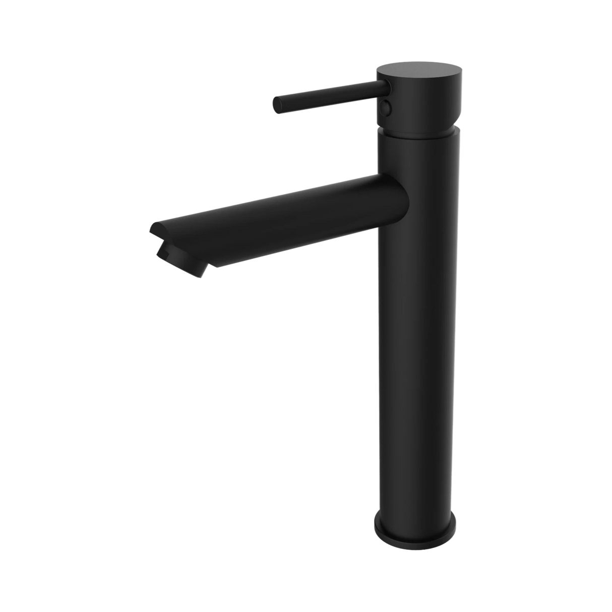 An image of Nero Tapware Dolce Tall Basin Mixer Matte Black