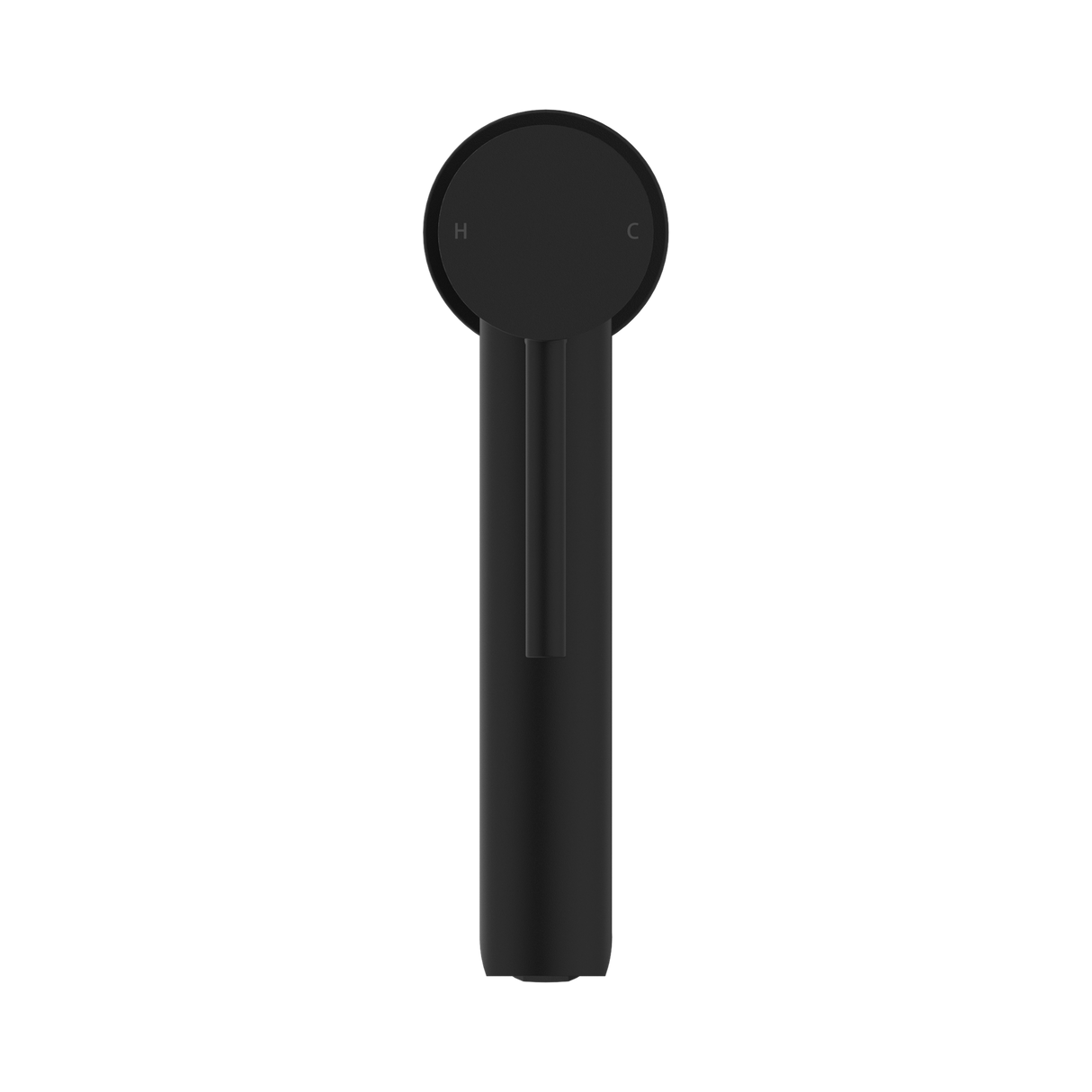 An image of Nero Tapware Dolce Tall Basin Mixer Matte Black