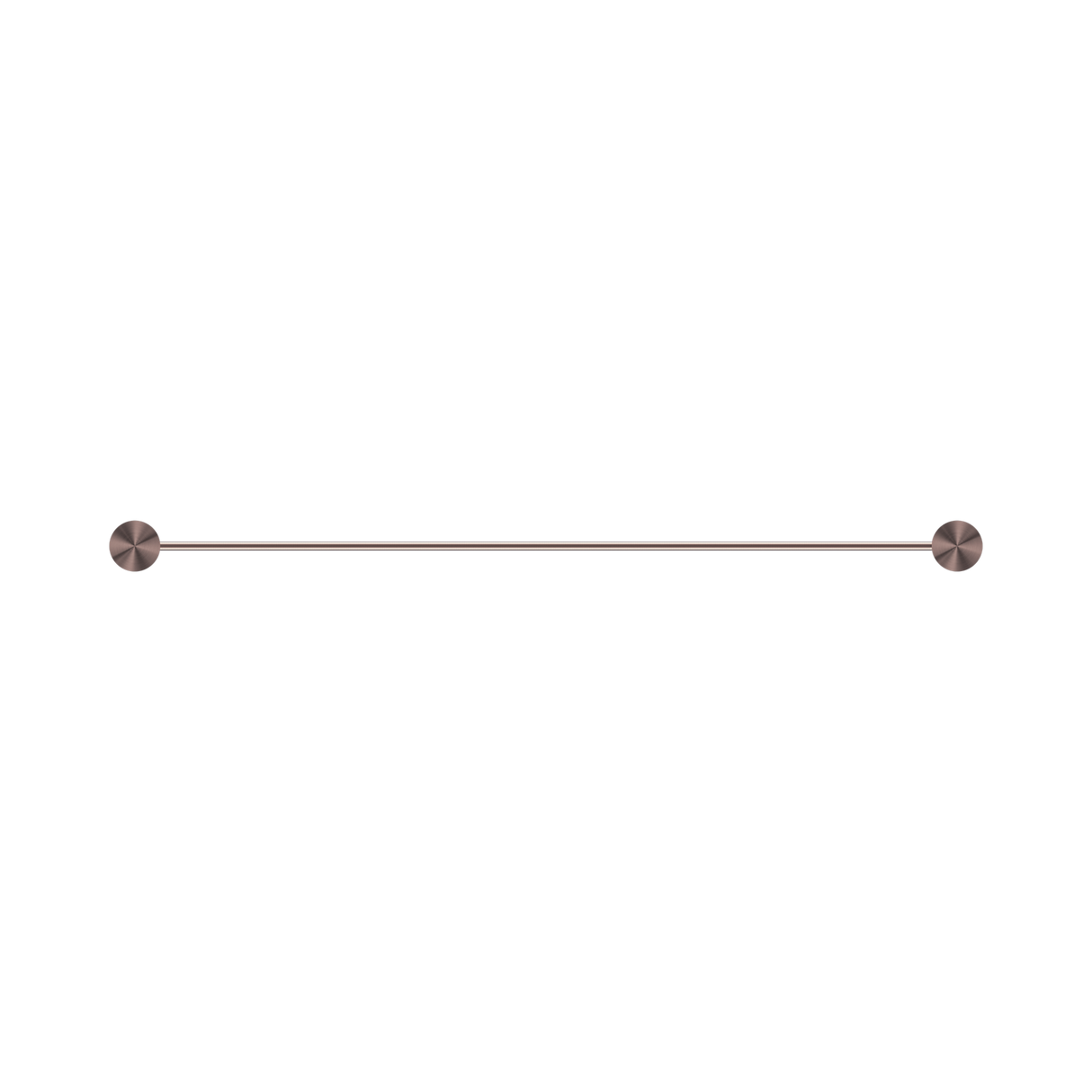 An image of Nero Tapware Opal Double Towel Rail 600mm Brushed Bronze
