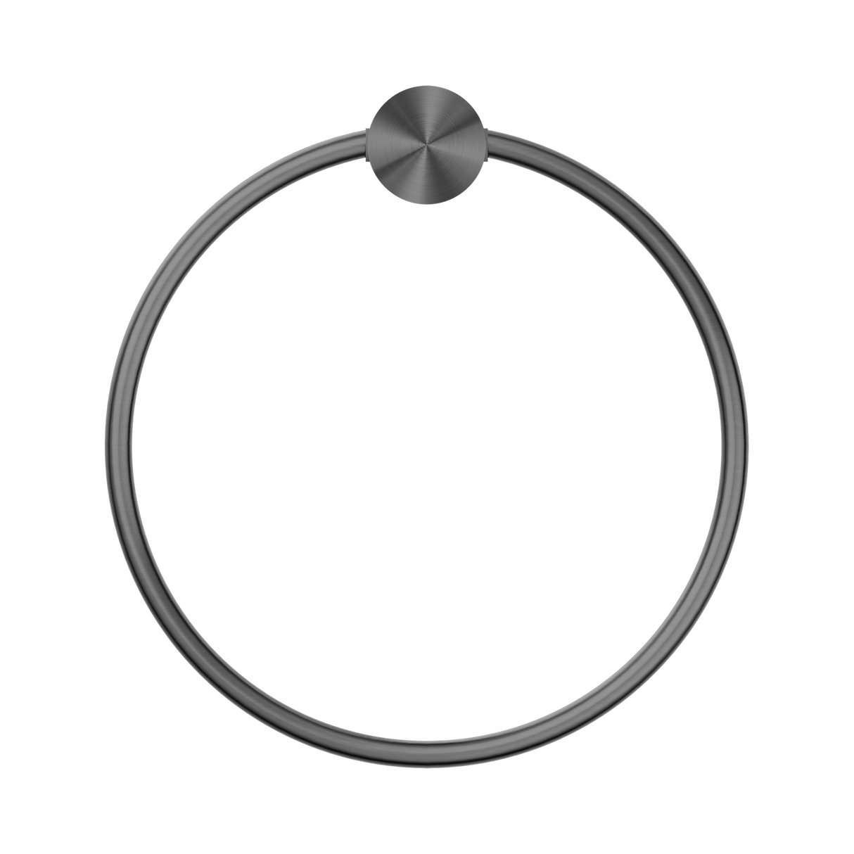 An image of Nero Tapware Opal Towel Ring Graphite