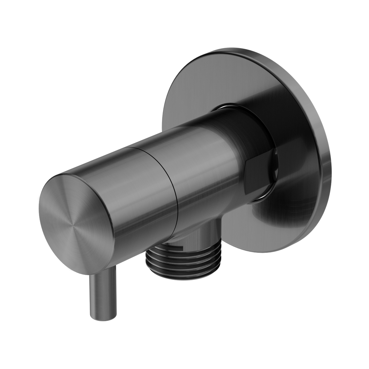 An image of Nero Tapware Mini Cistern Stop Gun Metal