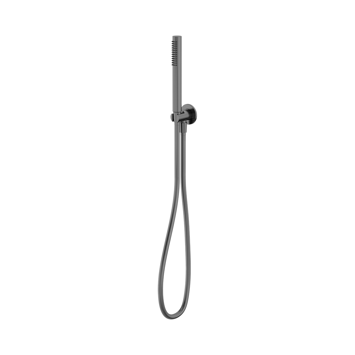 An image of Nero Tapware Slim Shower On Bracket Gun Metal