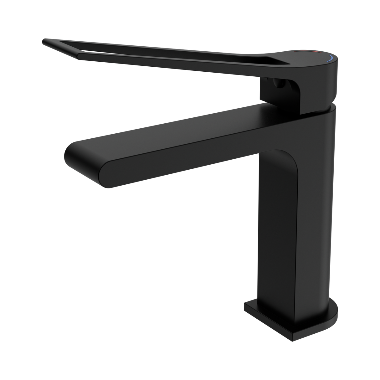 An image of Nero Tapware Bianca Care Basin Mixer Matte Black