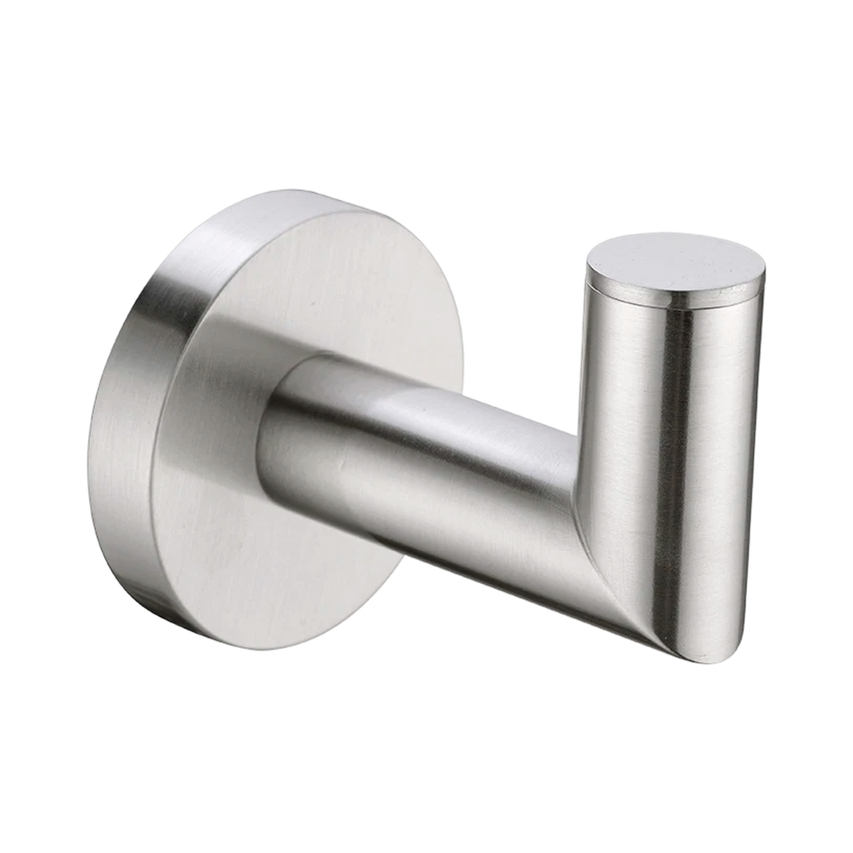 An image of Nero Tapware Dolce Robe Hook Brushed Nickel