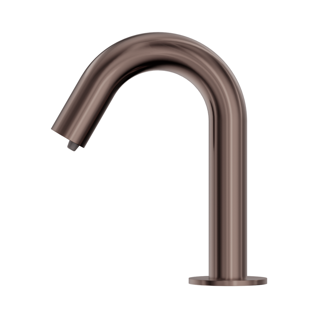 An image of Nero Tapware Mecca Hob Mounted Sensor Soap Dispensor Brushed Bronze