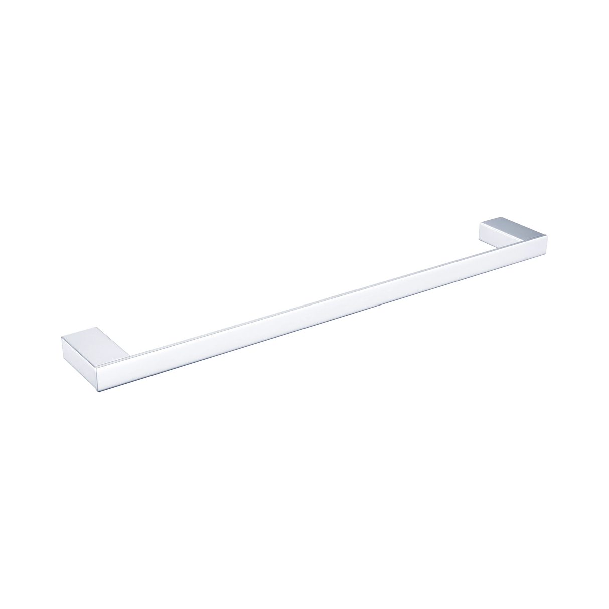 An image of Nero Tapware Celia Single Towel Rail 600mm Chrome