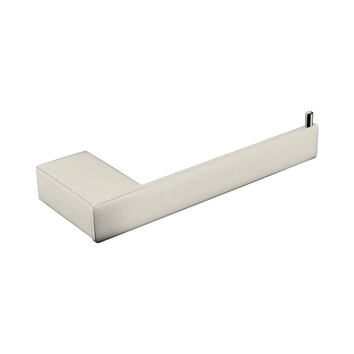 An image of Nero Tapware Celia Toilet Roll Holder Brushed Nickel