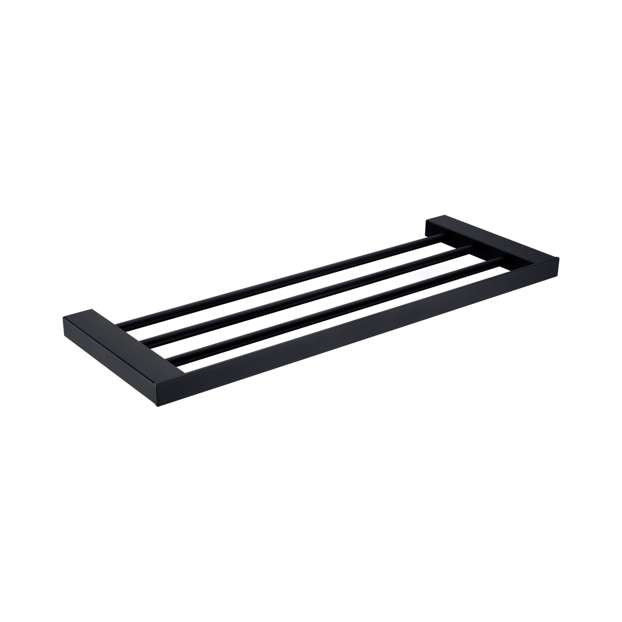 An image of Nero Tapware Celia Towel Rack Matte Black