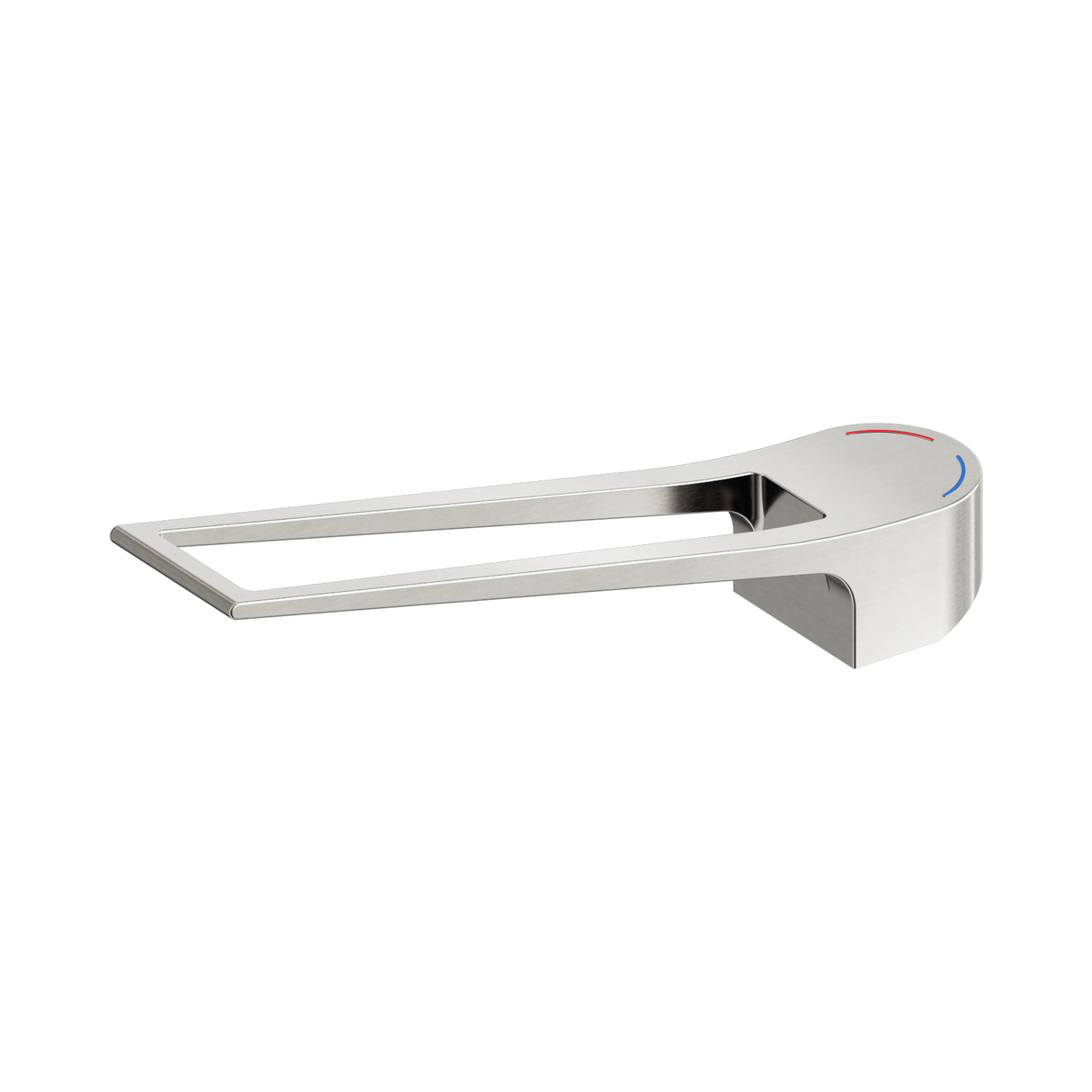 An image of Nero Tapware Bianca Basin Mixer Care Handle Only Brushed Nickel