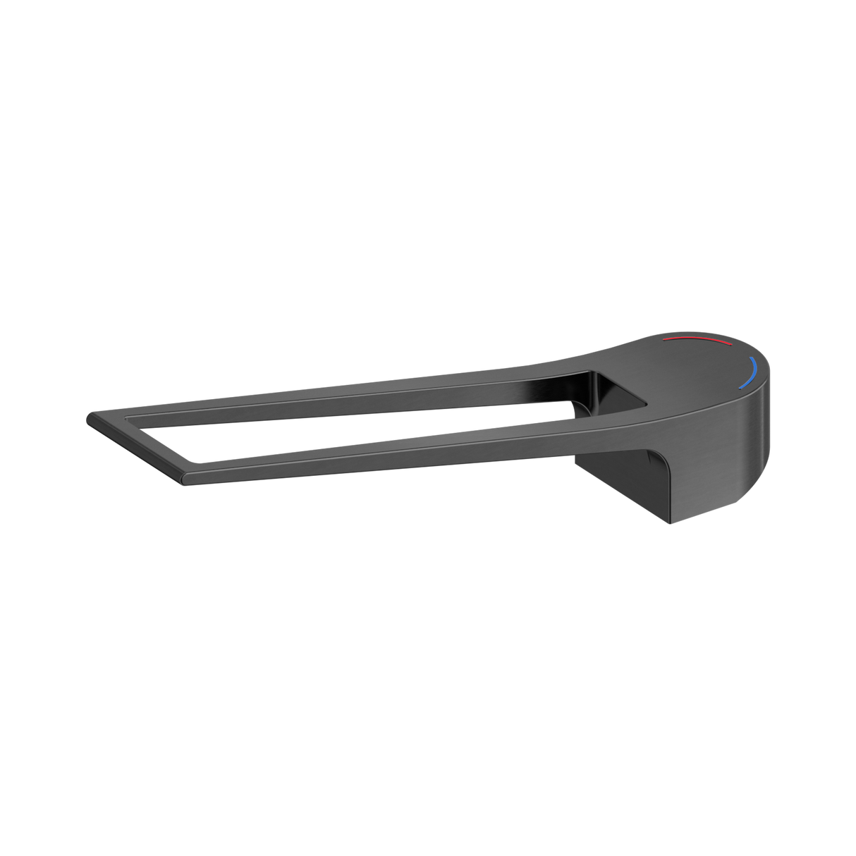 An image of Nero Tapware Bianca Basin Mixer Care Handle Only Gun Metal