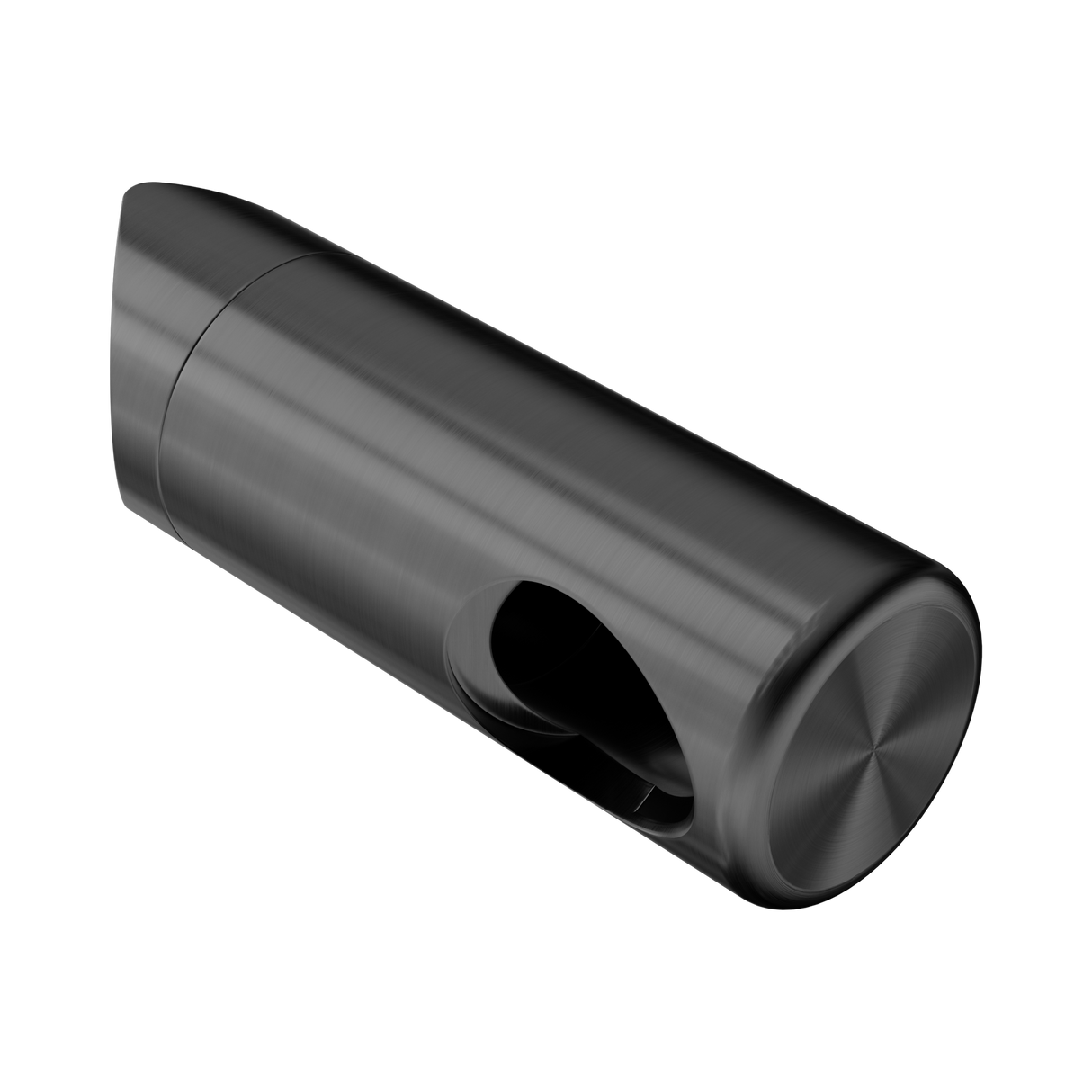 An image of Nero Tapware Mecca Care Make Your Own 32mm Corner Wrap Bracket Gun Metal