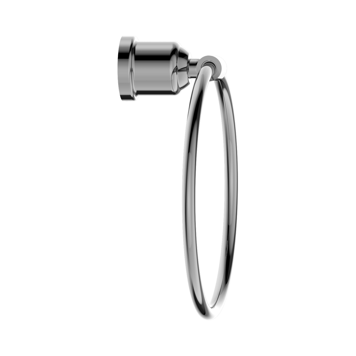 An image of Nero Tapware York Towel Ring Chrome