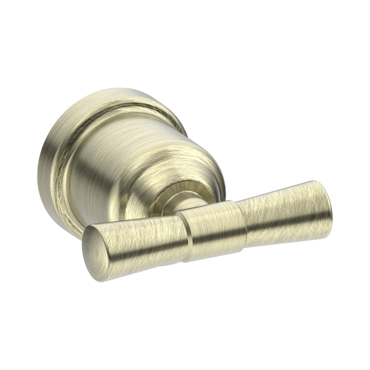 An image of Nero Tapware York Robe Hook Aged Brass