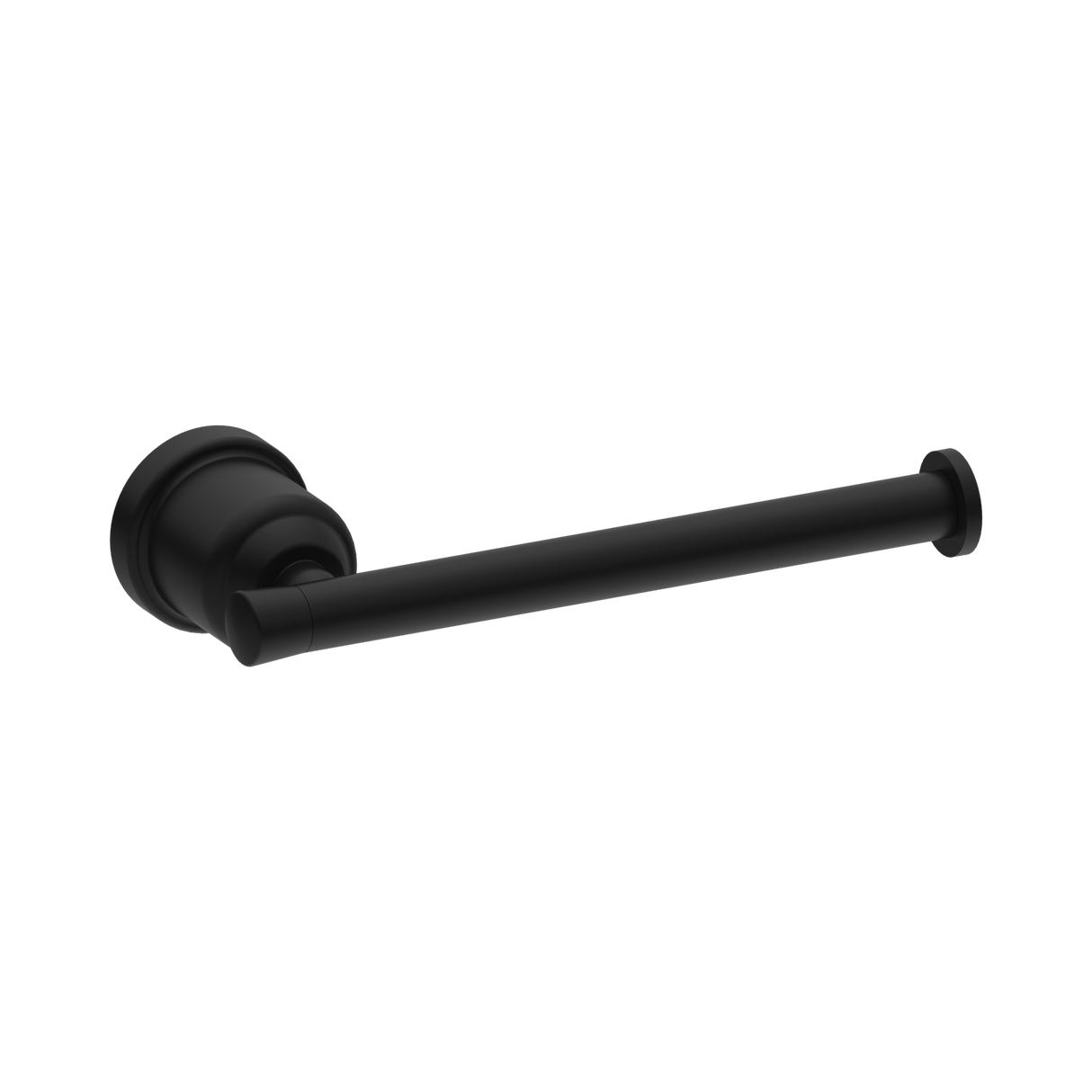 An image of Nero Tapware York Toilet Roll Holder Matte Black