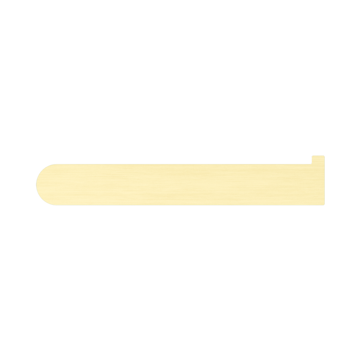 An image of Nero Tapware Bianca Toilet Roll Holder Brushed Gold