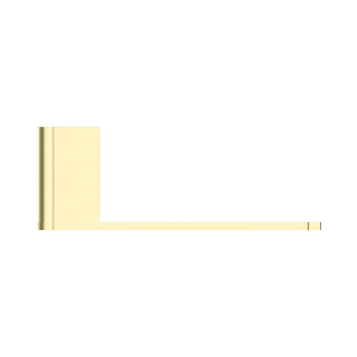 An image of Nero Tapware Bianca Toilet Roll Holder Brushed Gold