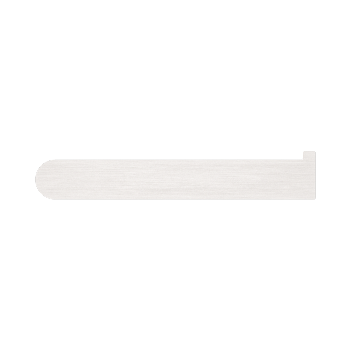 An image of Nero Tapware Bianca Toilet Roll Holder Brushed Nickel
