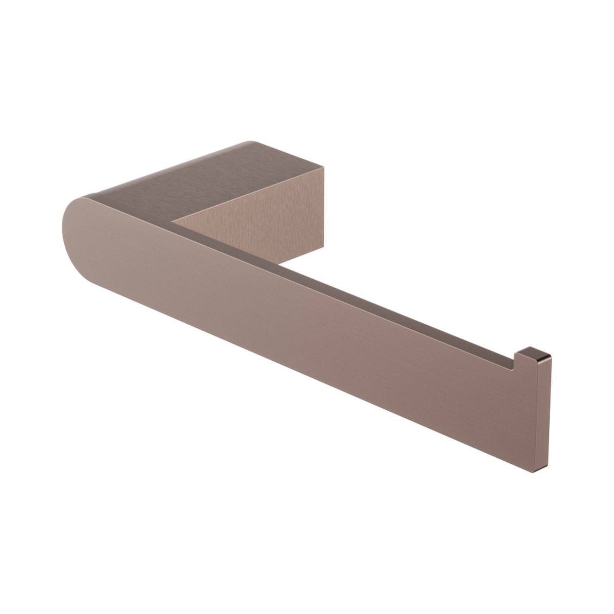 An image of Nero Tapware Bianca Toilet Roll Holder Brushed Bronze