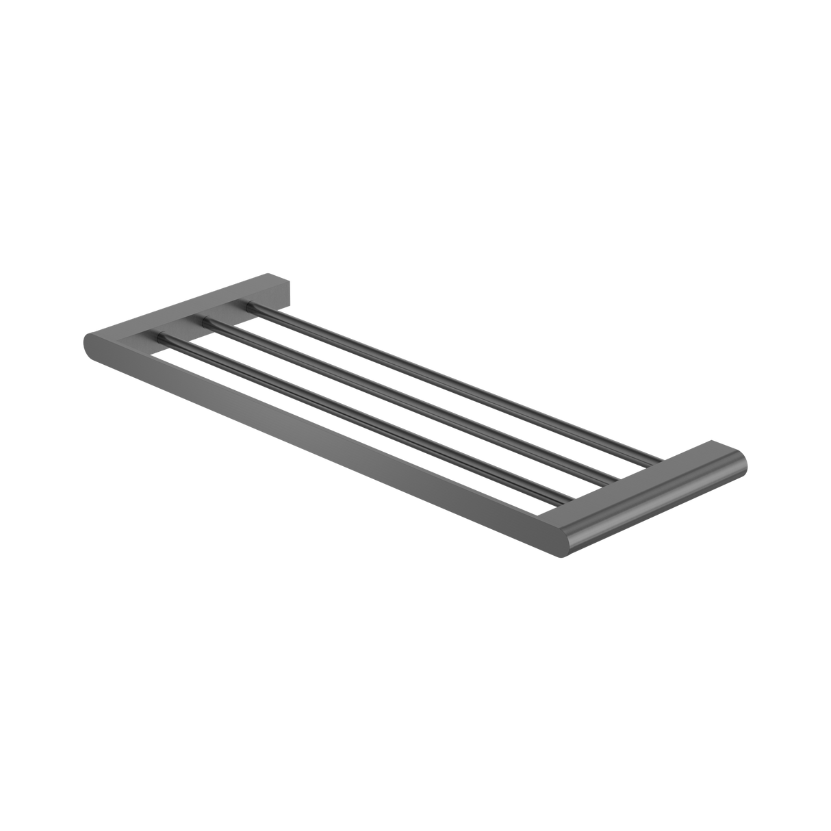 An image of Nero Tapware Bianca Towel Rack Gun Metal
