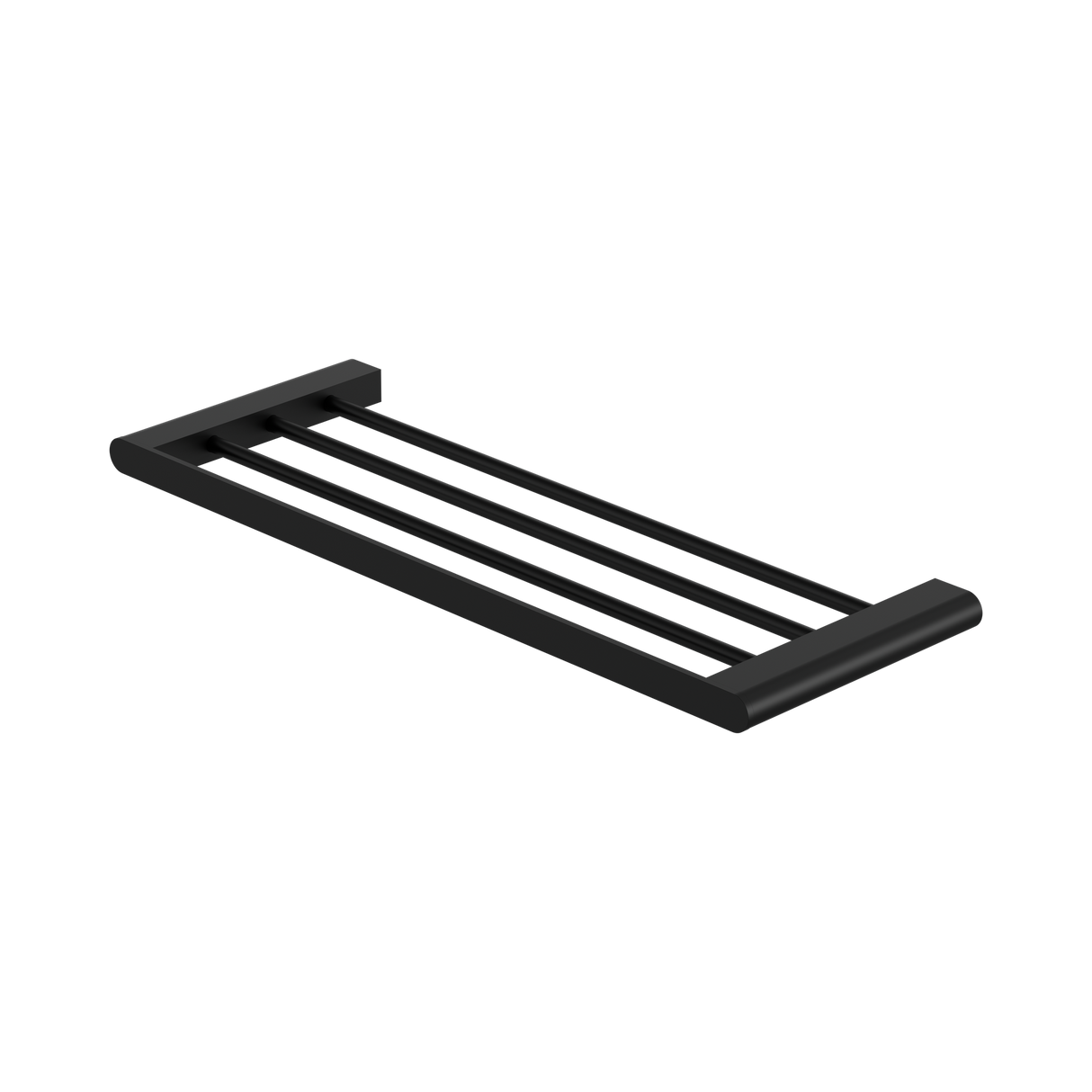 An image of Nero Tapware Bianca Towel Rack Matte Black