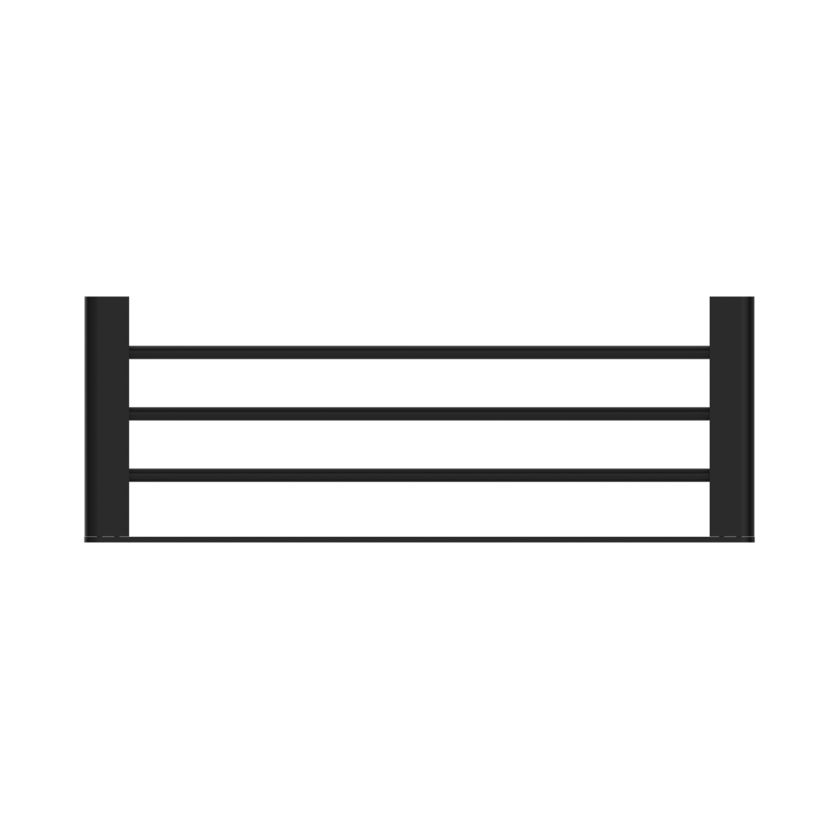 An image of Nero Tapware Bianca Towel Rack Matte Black