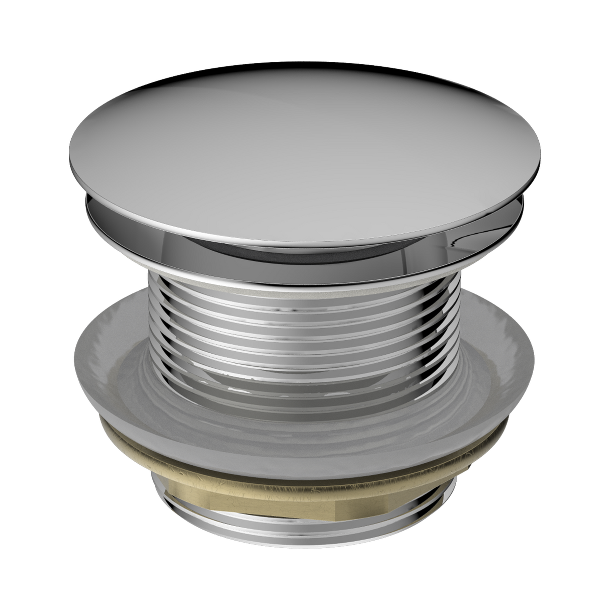 An image of Nero Tapware 40mm Bath Pop-Up Plug With Removable Waste No Overflow Chrome