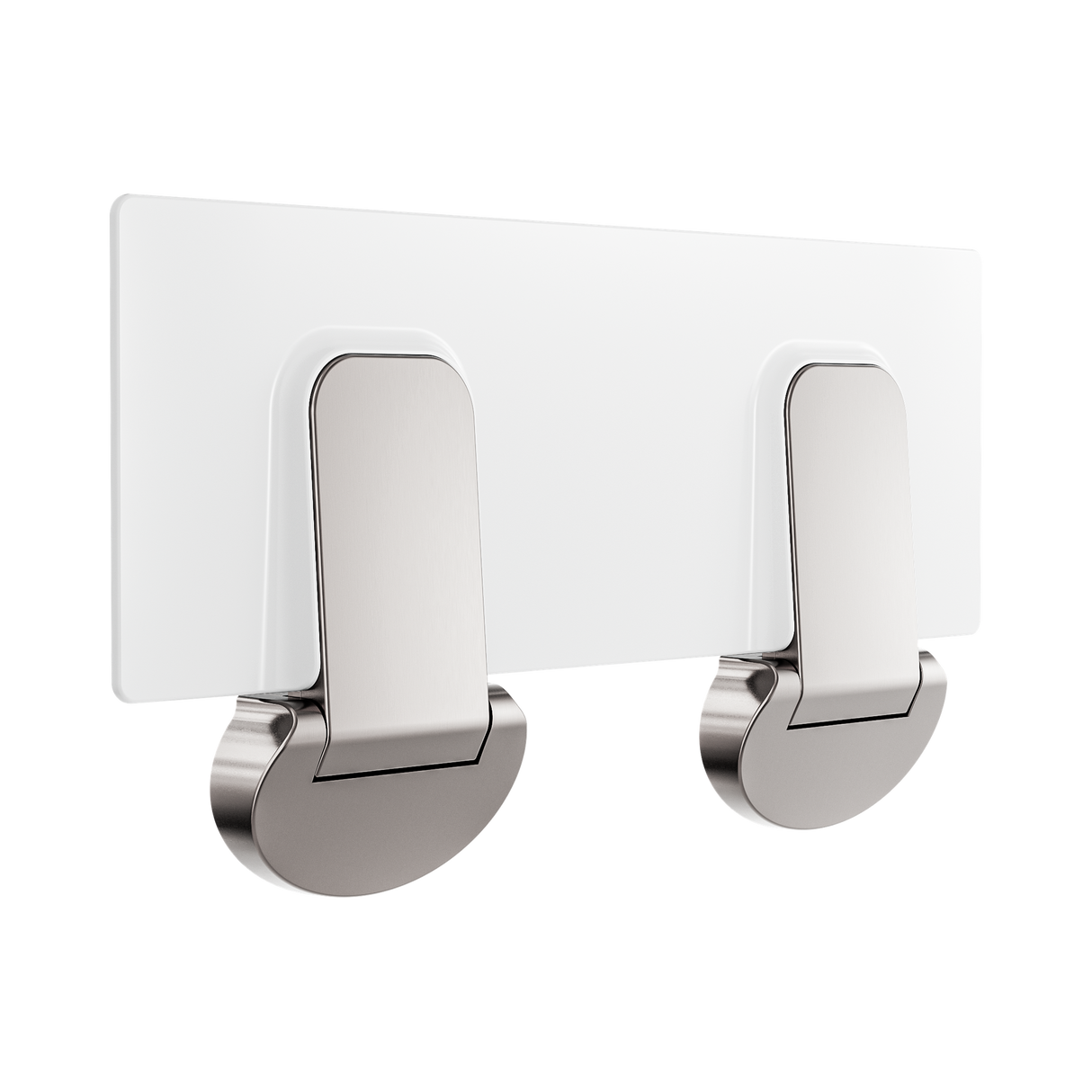 An image of Nero Tapware Mecca Care Shower Seat 960X330mm Brushed Nickel