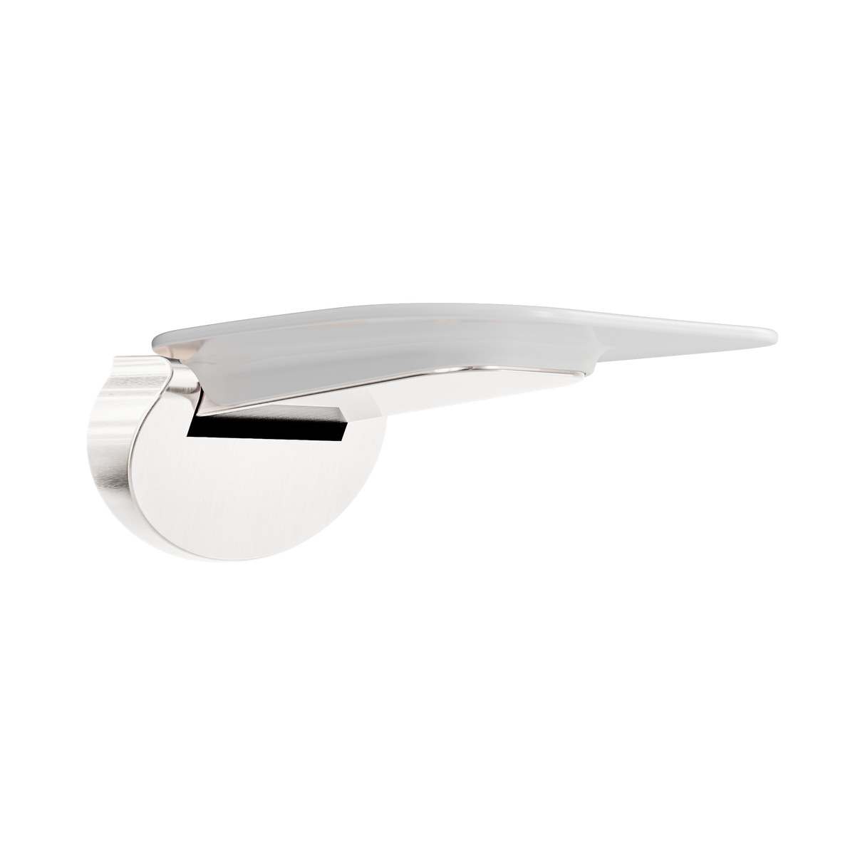 An image of Nero Tapware Mecca Care Shower Seat 400X330mm Brushed Nickel
