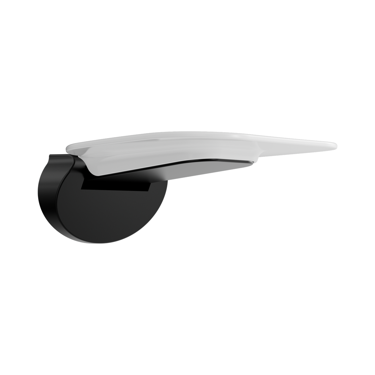 An image of Nero Tapware Mecca Care Shower Seat 400X330mm Matte Black