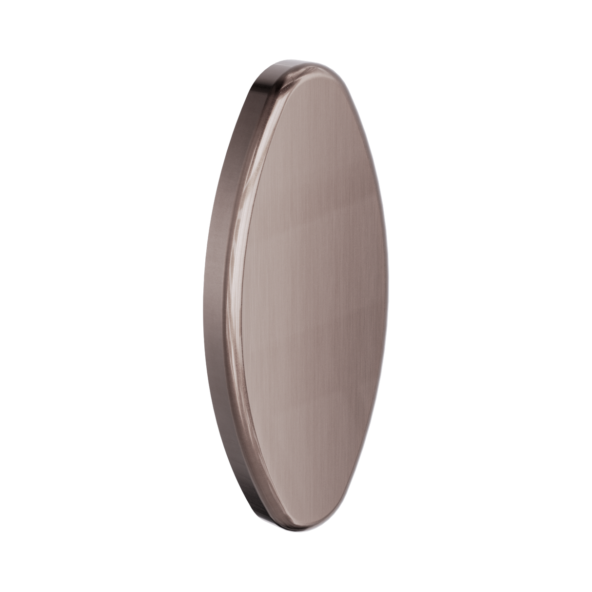 An image of Nero Tapware Backrest Removable Wall Cover Plate Brushed Bronze